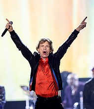 Mick Jagger performs during a concert at Friends Arena in Solna, Sweden, in July 2022.
Mandatory Credit:	Nils Petter Nilsson/Getty Images