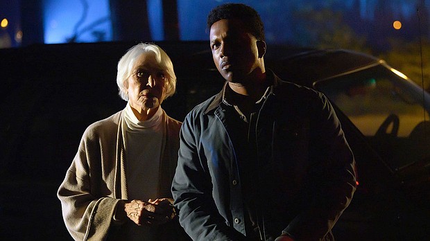 Ellen Burstyn and Leslie Odom Jr. star in 'The Exorcist: Believer.'
Mandatory Credit:	Anne Marie Fox/Universal Pictures