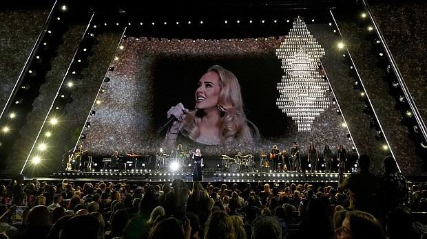 Minogue is the latest big name star to take up a residency in the Nevada city. She follows in the footsteps of singers like Adele.
Mandatory Credit:	Kevin Mazur/AD/Getty Images