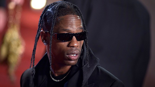 Travis Scott, here in May, has released his new album, “Utopia.”
Mandatory Credit:	Stefano Spaziani/Archivio Spaziani/Mondadori Portfolio via Getty Images