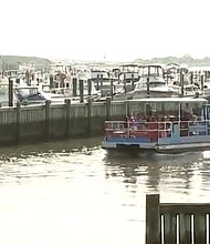 South Jersey's Cape May Cycle Cruise is the first-ever pontoon pedal boat offers unique way to see Cape May's Back Bay.
Mandatory Credit:	KYW