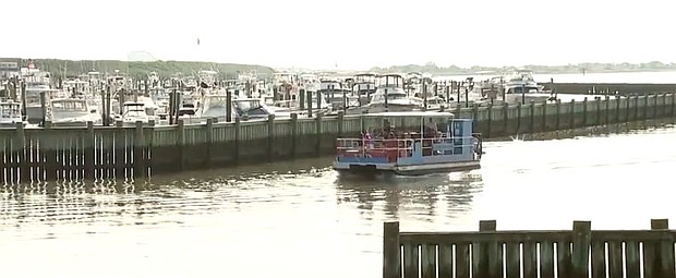 South Jersey's Cape May Cycle Cruise is the first-ever pontoon pedal boat offers unique way to see Cape May's Back Bay.
Mandatory Credit:	KYW
