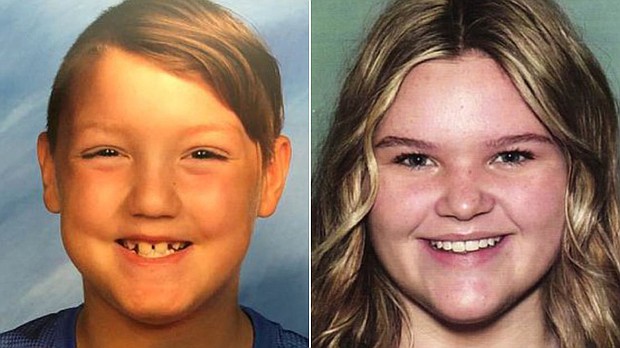 Lori Vallow Daybell's children, Joshua Vallow, 7, and his sister, Tylee Ryan, 17, went missing in September 2019, according to the Rexburg Police Department.
Mandatory Credit:	Rexburg Police Department