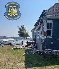 A California man is charged with several counts of BWI after crashing a boat into a house at Lake of the Ozarks.
Mandatory Credit:	Missouri State Highway Patrol/KMOV