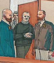 Robert Bowers killed 11 worshippers and wounded six others at a Pittsburgh synagogue in 2018. The jury in his trial is now deliberating on whether to sentence him to death.
Mandatory Credit:	David Klug