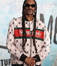 Snoop Dogg attends the premiere Of FX's "Dear Mama" at Academy Museum of Motion Pictures on April 18 in Los Angeles, California.
Mandatory Credit:	Phillip Faraone/Getty Images