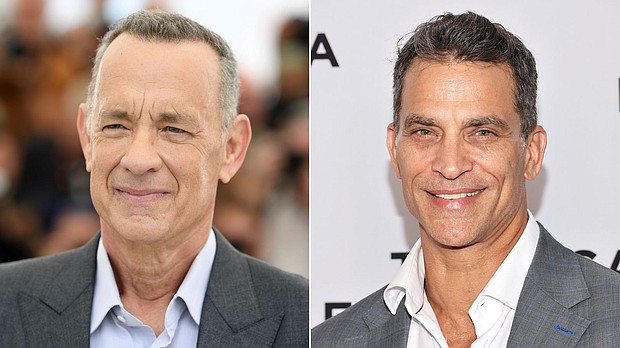Tom Hanks and Johnathon Schaech are still going strong as friends nearly 30 years after they both starred in “That Thing You Do.”
Mandatory Credit:	Getty Images