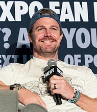 Stephen Amell, here on June 3, speaks out against the SAG-AFTRA strike over the weekend.
Mandatory Credit:	Shutterstock