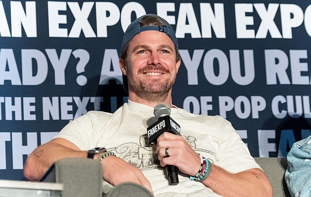 Stephen Amell, here on June 3, speaks out against the SAG-AFTRA strike over the weekend.
Mandatory Credit:	Shutterstock