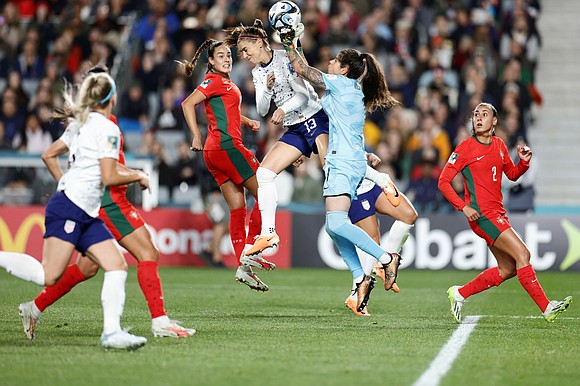 The US was a post width away from exiting the Women’s World Cup at the group stage, but survived a …