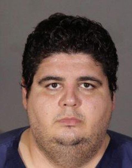 Investigators from Los Angeles Police Department said Jesus Tabares "was providing massage services" when he allegedly sexually assaulted his victim.
Mandatory Credit:	LAPD/KCAL