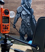 Football practice kicks off August 7 for most high school programs in Texas. Temperature will be a major factor, as there have already been nine days at 100 degrees or more so far in July. Corpus Christi ISD is implementing a different measurement, the wet bulb, globe, temperature (WBGT) index, to keep their athletes safe.
Mandatory Credit:	KRIS