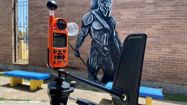 Football practice kicks off August 7 for most high school programs in Texas. Temperature will be a major factor, as there have already been nine days at 100 degrees or more so far in July. Corpus Christi ISD is implementing a different measurement, the wet bulb, globe, temperature (WBGT) index, to keep their athletes safe.
Mandatory Credit:	KRIS