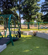 Wheelchair Accessible Friendship Swing at Marshall Park