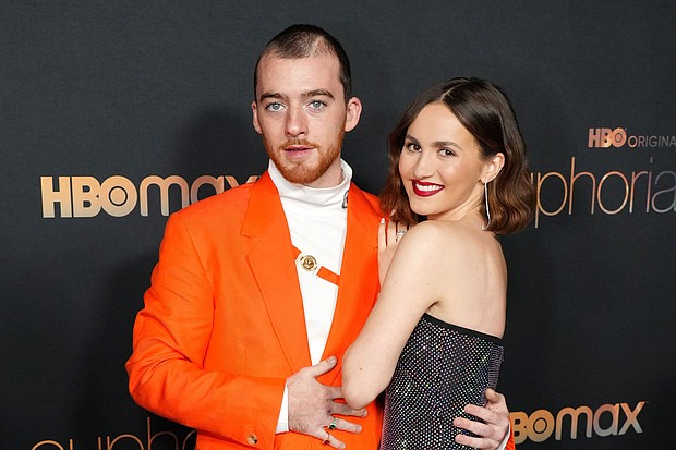 Angus Cloud and Maude Apatow in 2022.
Mandatory Credit:	Jeff Kravitz/FilmMagic/Getty Images