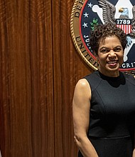 District Judge Tanya Chutkan, the judge assigned to preside over former President Donald Trump’s criminal case in Washington, DC, has repeatedly spoken out in very strong terms against the efforts to overturn the election and disrupt the transfer of power.
Mandatory Credit:	Shane McCoy/US Marshals