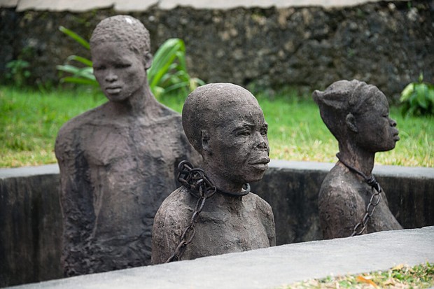 Slavery monument in Stone Town, Zanzibar (Dreamstime)