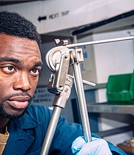 Aviation Structural Mechanic Airman Elijah Crowder,