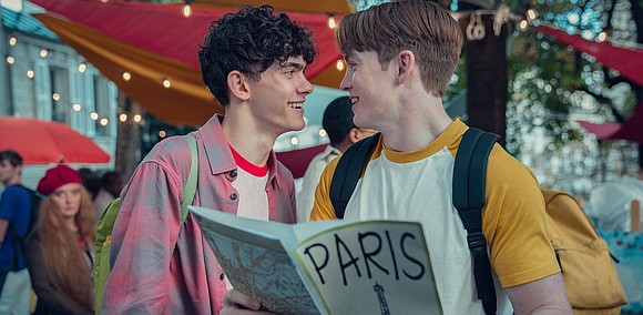 Nothing particularly dramatic happens during “Heartstopper,” the British teen drama that returns for its second season this week. And that …