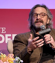 Marc Maron, here in April, called men who are criticizing the "Barbie" movie “insecure babies.”
Mandatory Credit:	Jesse Grant/Deadline/Getty Images
