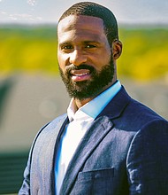 Cordegus Monette, an ABS West transition specialist and HCDE’s August 2023 Employee of the Month.