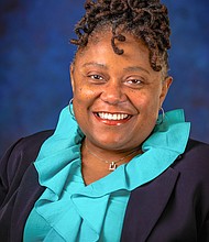 Director of Procurement Services Edna Johnson poses for a photograph.