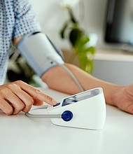 Using standard-sized blood pressure cuffs, like those often included with home blood pressure monitors, can distort patients blood pressure readings, a new study finds
Mandatory Credit:	Adobe Stock