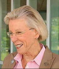 Tampa, Florida Mayor Jane Castor reeled  in 70 pounds of cocaine while fishing with her family in the Keys.
Mandatory Credit:	WFOR