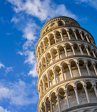 Experts say the future of the tower is secure following remedial work to keep it standing.
Mandatory Credit:	Ignacio Palacios/Stone RF/Getty Images