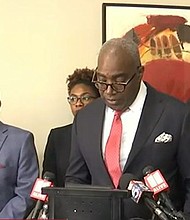 A lawsuit filed on Wednesday in Clayton County court claims health professionals at Southern Regional Medical Center incorrectly delivered a baby, resulting in decapitation — and then tried to cover it up.
Mandatory Credit:	WANF