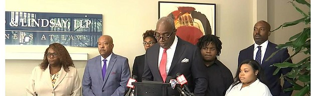 A lawsuit filed on Wednesday in Clayton County court claims health professionals at Southern Regional Medical Center incorrectly delivered a baby, resulting in decapitation — and then tried to cover it up.
Mandatory Credit:	WANF