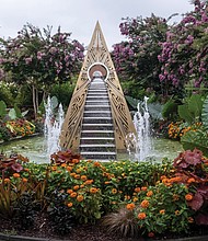 Stairway to where at Lewis Ginter