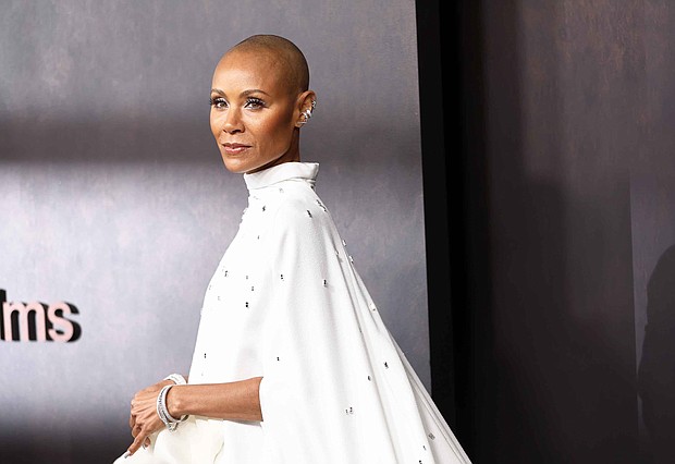 Jada Pinkett Smith is seen here at the "Emancipation" premiere at Regency Village Theatre on November 30, 2022 in Los Angeles, California.
Mandatory Credit:	Matt Winkelmeyer/Getty Images