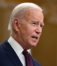President Biden has approved a disaster declaration for Hawaii and “ordered federal aid to supplement state and local recovery efforts in the areas affected by wildfires,” according to the White House.
Mandatory Credit:	Andrew Caballero-Reynolds/AFP/Getty Images
