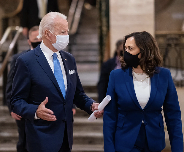President Joe Biden and Vice President Kamala Harris