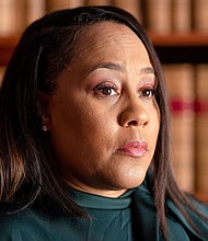 Fani Willis, the District Attorney of Fulton County, Georgia inside her office chambers in the Fulton County Justice Center Tower in Atlanta, Georgia on Tuesday, September 20, 2022.
Mandatory Credit:	David Walter Banks/The Washington Post/Getty Images