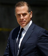 Hunter Biden’s lawyer on August 13 said a trial is “not inevitable,” days after the Trump-appointed US attorney investigating the president’s son was granted special counsel status following a breakdown in plea talks to resolve tax and gun charges.
Mandatory Credit:	Jonathan Ernst/Reuters