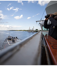 Logistics Specialist 3rd Class Raymond Akintunde/Photo by Petty Officer 2nd Class Elexia Morelos