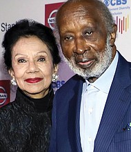 Jacqueline Avant, left, and Clarence Avant appear at the 11th Annual AAFCA Awards in Los Angeles on Jan. 22, 2020. Mr. Avant, the manager, entrepreneur, facilitator has died at age 92. He helped launch or guide the careers of Quincy Jones, Bill Withers and many other well-known celebrities, athletes and entertainers. Mrs. Avant was murdered in their Beverly Hills home in 2021.