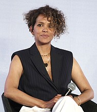 Halle Berry, here in June, celebrated her 57th birthday with a Barbie-themed party.
Mandatory Credit:	SYSPEO/SIPA/AP