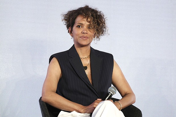 Halle Berry, here in June, celebrated her 57th birthday with a Barbie-themed party.
Mandatory Credit:	SYSPEO/SIPA/AP