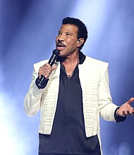 Lionel Richie performs during the "Sing A Song All Night Long" tour on August 8.
Mandatory Credit:	Jeremychanphotography/Getty Images