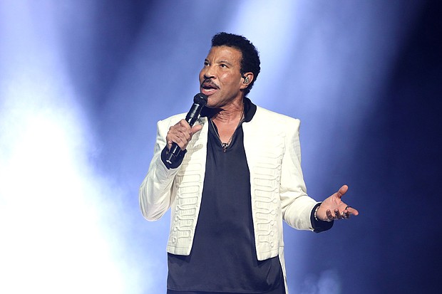 Lionel Richie performs during the "Sing A Song All Night Long" tour on August 8.
Mandatory Credit:	Jeremychanphotography/Getty Images