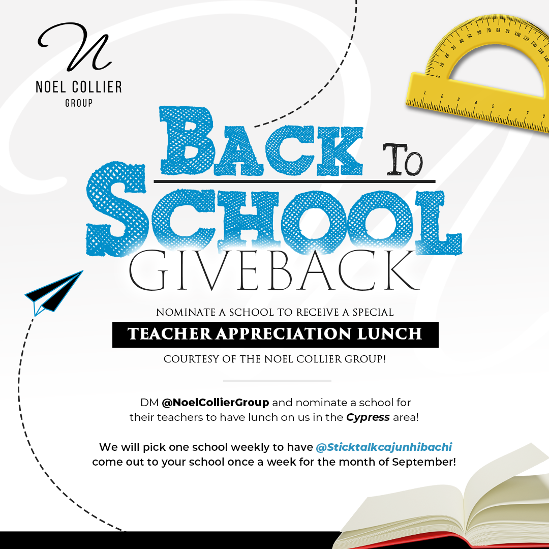 Local Realtor Expands BacktoSchool Instagram Contest to Treat Cypress