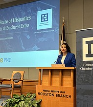 Dr. Laura Murillo, President & CEO,  Houston Hispanic Chamber of Commerce