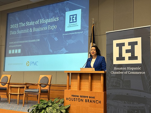 Dr. Laura Murillo, President & CEO,  Houston Hispanic Chamber of Commerce