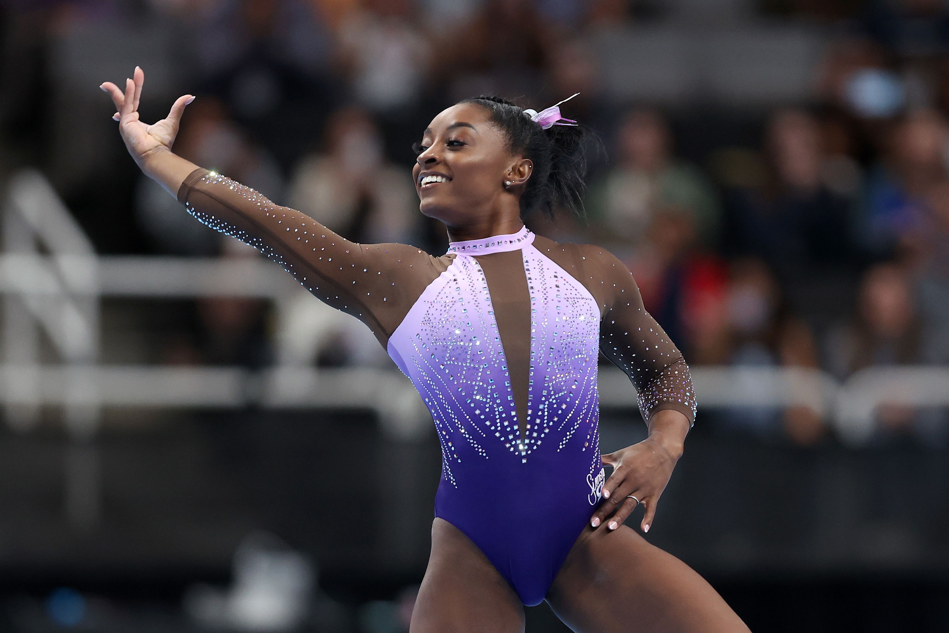 Simone Biles makes history after title at the US Gymnastics