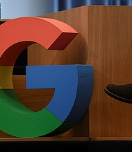 In an effort to help prevent the spread of misinformation, Google unveiled an invisible, permanent watermark on images that will identify them as computer-generated.
Mandatory Credit:	Annegret Hilse/Reuters