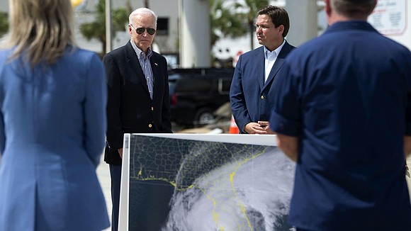 With the eyes of the country on Hurricane Idalia as it spins toward Florida’s Gulf Coast, Florida Gov. Ron DeSantis’ …