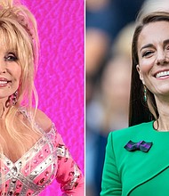 Dolly Parton politely declined an invitation to have tea with the Princess of Wales Kate Middleton during a recent trip to London.
Mandatory Credit:	Getty Images